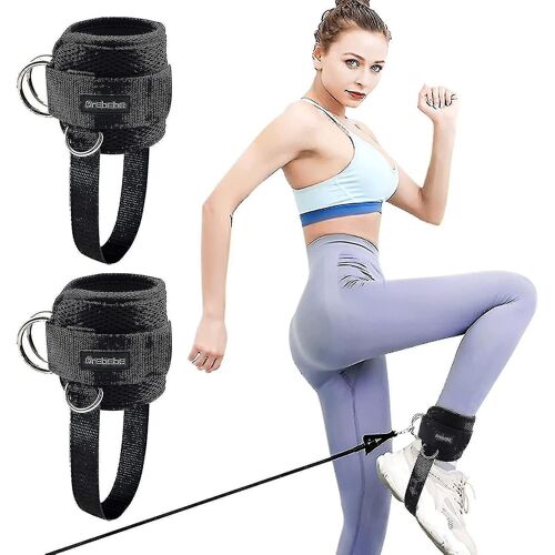 1 Paire De Sangle De Cheville De Fitness Pour Machine À Câble, Femmes Réglables 