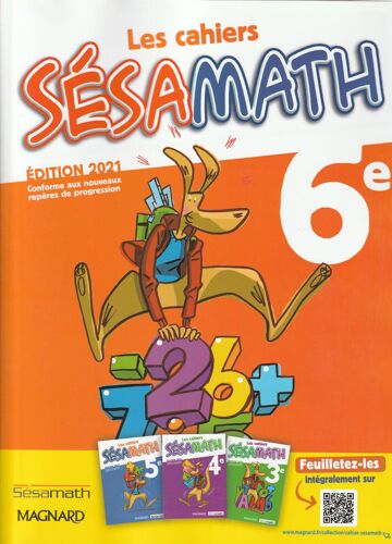 Les Cahiers Sesamath - 6ème Edition 2021