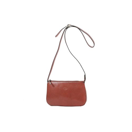 Besace Katana en cuir de Vachette collet K 82511 - Marron