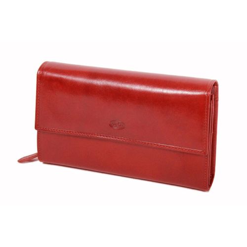 Compagnon / Porte-chéquier Katana Cuir de Vachette Collet K353050 - Rouge