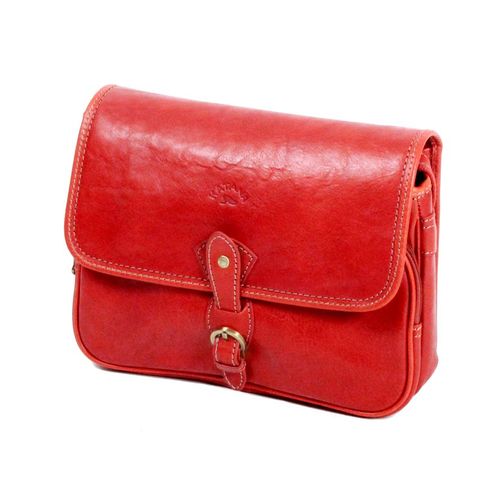 Besace Katana Cuir de Vachette gras K 32588 - Rouge