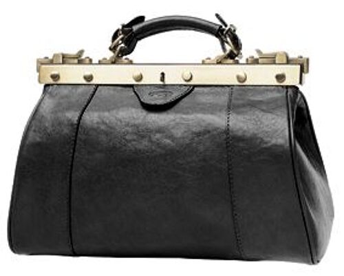 Sac Diligence Katana Cuir de Vachette Collet K 8250 - Noir