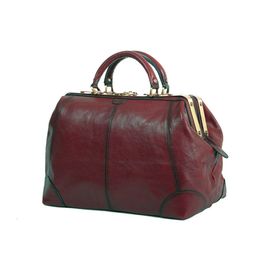 Sac diligence Katana cuir de Vachette collet K 1152 - Marron