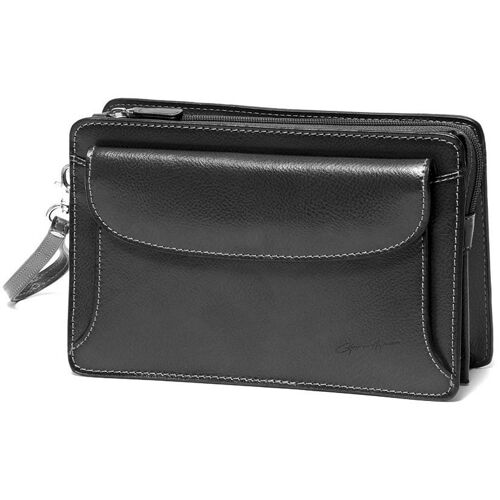 Pochette Gérard Henon Refente de Cuir 2002 - Noir