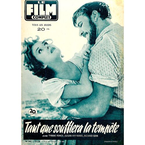 Le Film Complet N° 552 Du 16 Février 1956