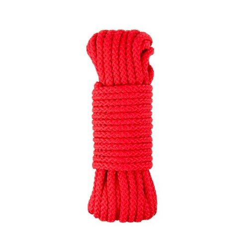 Corde Sm Bondage Rigide Rouge 10