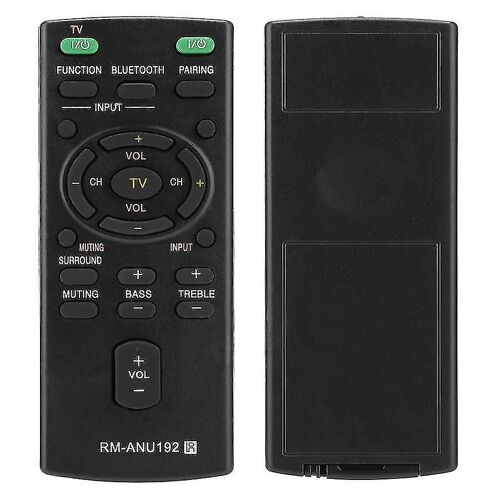 433mhz Rm-anu192 Télécommande de remplacement pour barre de son Sony