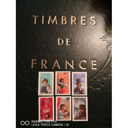 Personnages Célèbres De Littérature . N° 3588 À 3593