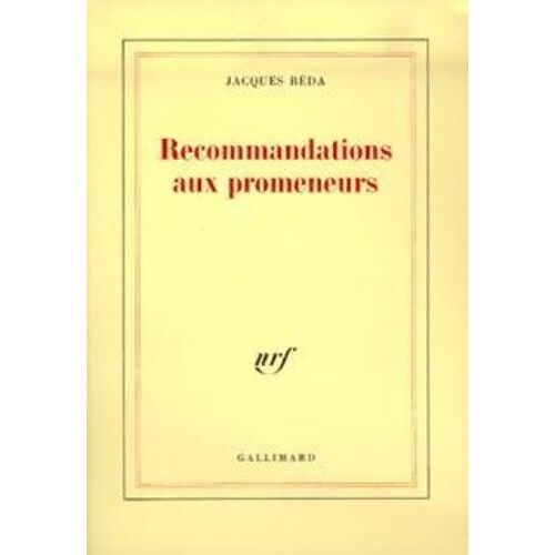 Recommandations Aux Promeneurs