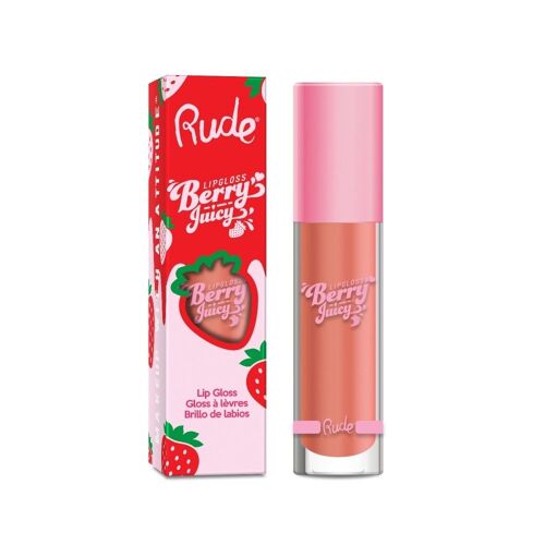 Berry Juicy Lip Gloss - Nudist - Rude Cosmetics - Gloss À Lèvres 
