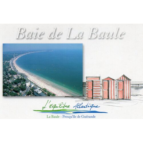 Carte Postale La Baie De La Baule - Pesqu'île De Guérande