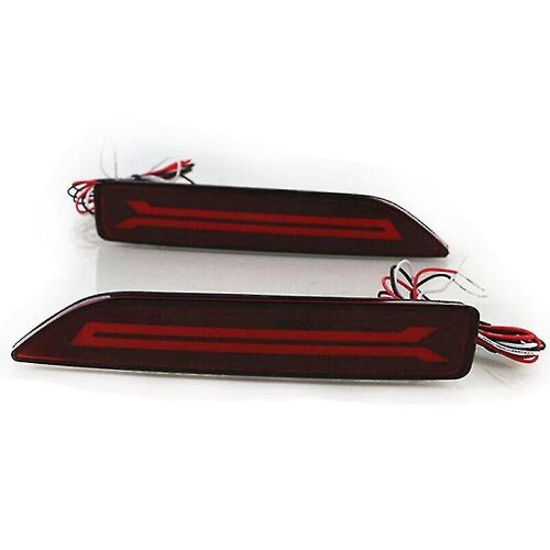 2pcs For Cr-V 2007 2008 2009 Multi-Function Led Rear Bumper Light Rear Fog Lamp Auto Bulb Brake Lig