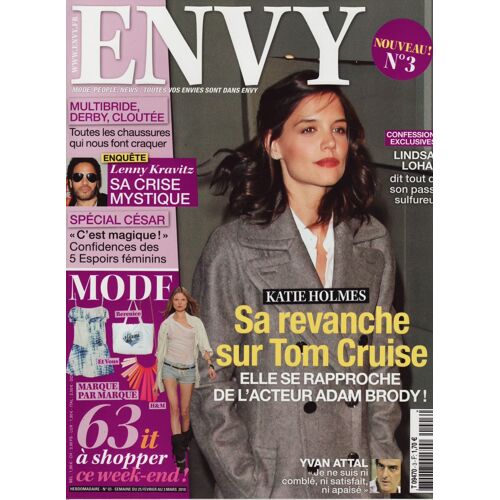 Envy / 25-02-2010 N°3 : Katie Holmes (4p) Yvan Attal (2p) Kate Moss (3p) Aure Atika (2p)