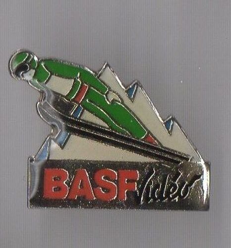 Pin's Basf Video / Ski Jeux Olympiques Albertville 92