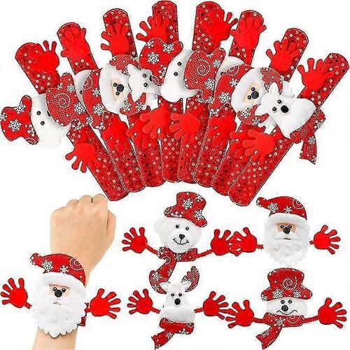 20 Pack Christmas Bracelet Bracelet Christmas Buckle Bracelet Party Gifts Christmas Bracelet Christmas