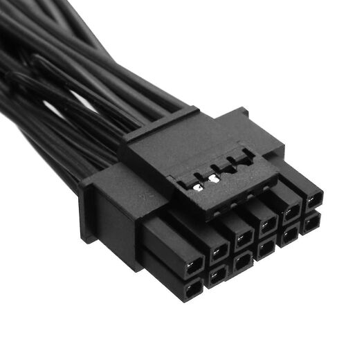 16pin (12 + 4) Pcie 5.0 Câble Gpu Double 8pin mâle à Atx 3.0 16pin 12vhpwr Câble de carte graphique compatible Psu-dt