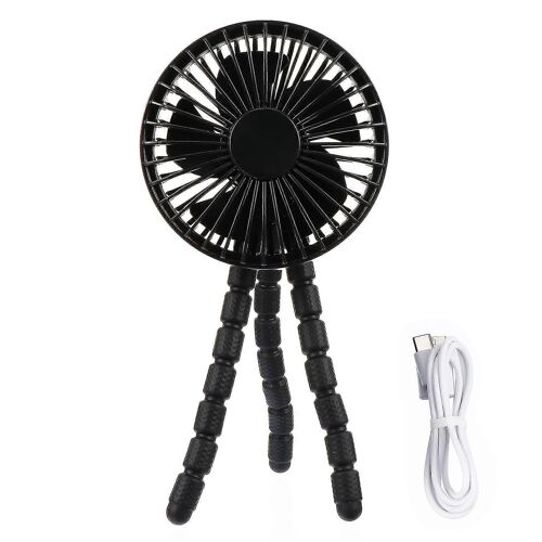 Flexible Tripod Fan Silent Rechargeable Outdoor Cooling Fan Portable Air Cooler