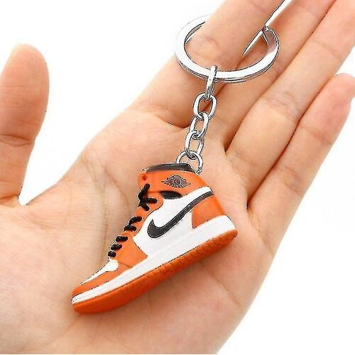 Chaussures Modèle Porte-clés Sac Pendentif 3d Tridimensionnel Mini Chaussures De Basket-ball Personnalité Créative Pendentif-yvan (dp)