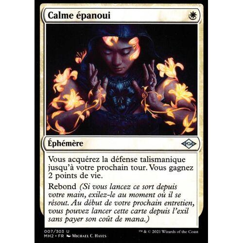 Calme Épanoui - Mtg - Horizons Du Modern 2 - U - 7/303