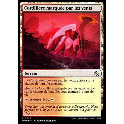 Cordillère Marquée Par Les Vents - Magic - L' Invasion Des Machines - C - 276