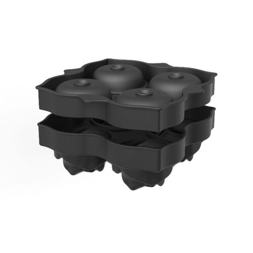 Moule À Glaçons En Silicone En Forme De Rose, Bac À Glaçons 3d, Grande Boule De Glace, Pour Whisky Et Cocktail, Réutilisable, Outils De Bar