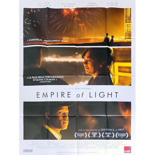 Empire Of Light - Véritable Affiche De Cinéma Pliée - Format 120x160 Cm - De Sam Mendes Avec Olivia Colman, Micheal Ward, Toby Jones, Colin Firth, Tom Brooke - 2023