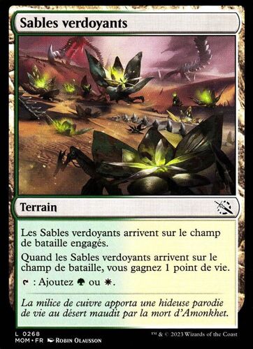 Sables Verdoyants - Magic - L' Invasion Des Machines - C - 268
