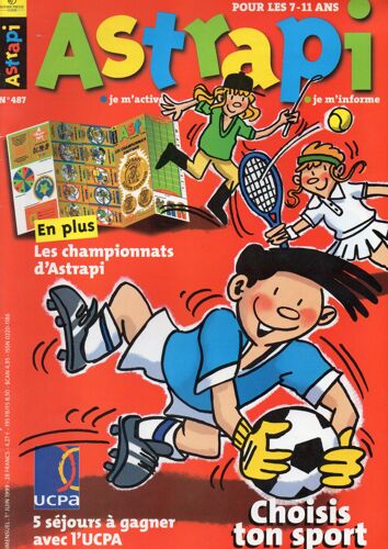 Astrapi  N° 487 : Choisis Ton Sport
