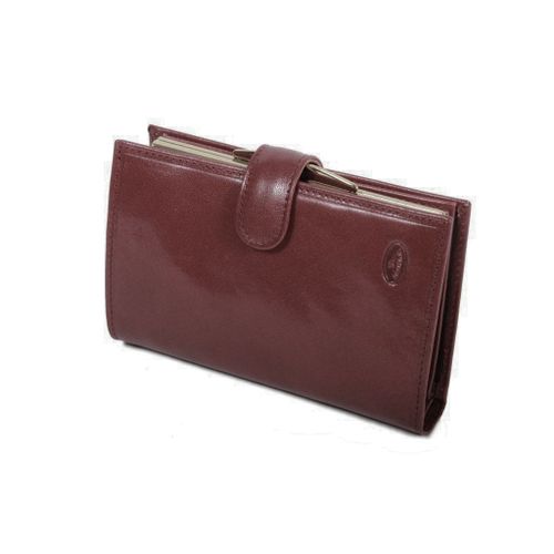 Porte-feuille Femme en Cuir de Vachette Collet Katana K353010 - Chocolat