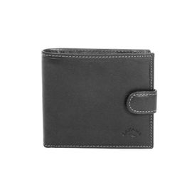 Porte-feuille Katana en Cuir de Vachette Gras K 253036 - Noir