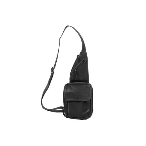Pochette Holster Katana Cuir de Vachette sauvage K 81216 - Noir
