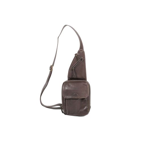 Pochette Holster Katana Cuir de Vachette sauvage K 81216 - Chocolat