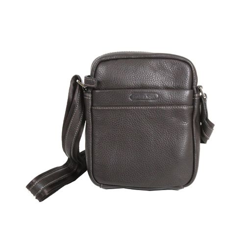Pochette Katana Cuir de Vachette grainé K83601 - Chocolat