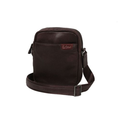 Pochette Katana Cuir de Vachette sauvage K 81662 - Chocolat