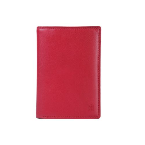 Porte-feuille Gérard Henon Cuir de Vachette souple lisse GH 33517 - Rouge