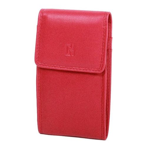 Porte-clés Gérard Henon Softline Cuir de Vachette Lisse GH 33571 - Rouge