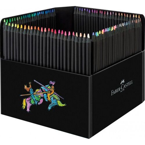 Crayons De Couleur - Coloriage - Boîte De 100 Crayons - Faber-Castell - Black Édition