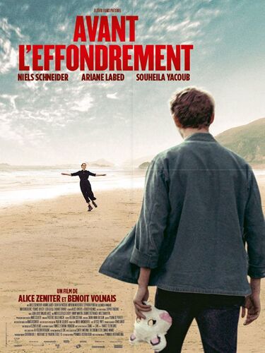 Avant L'effondrement - Véritable Affiche De Cinéma Pliée - Format 40x60 Cm - De Alice Zeniter Et Benoît Volnais Avec Niels Schneider, Ariane Labed - 2023