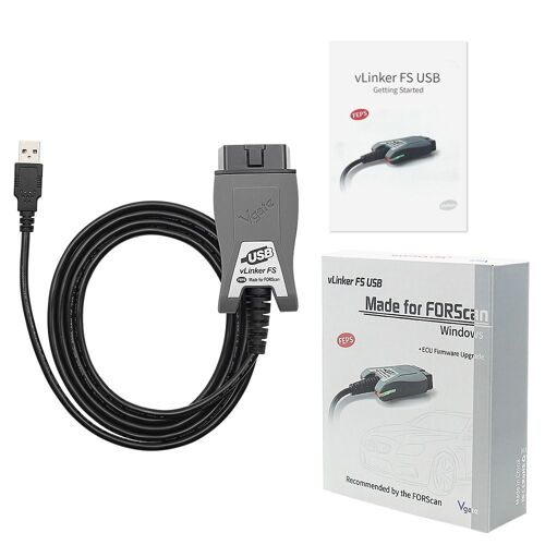 Vgate Vlinker Fs Elm327 Hs/Ms-Can Obd2 Dépannage Ford Mazda