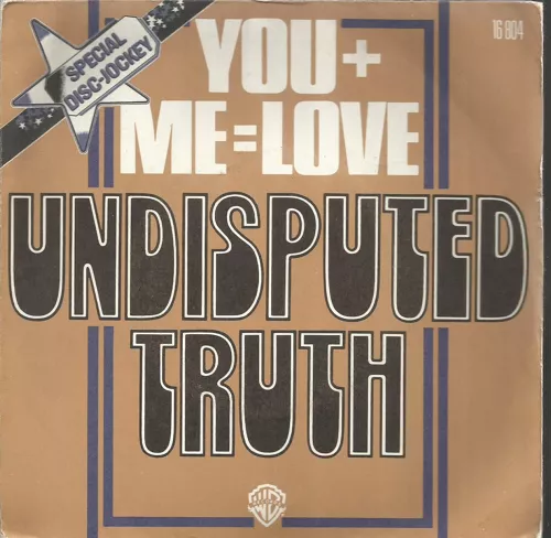 Special Disc-Jockey - You + Me = Love (Norman Whitfield) 3'30  /  Version Instrumentale 4'39