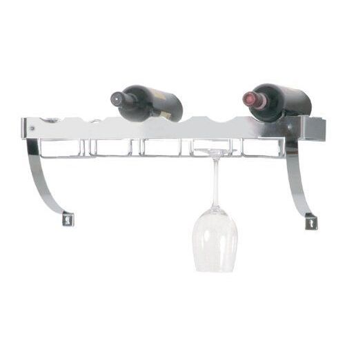 Haku Möbel 44263 Etagère Vin Tube D'acier Chromé