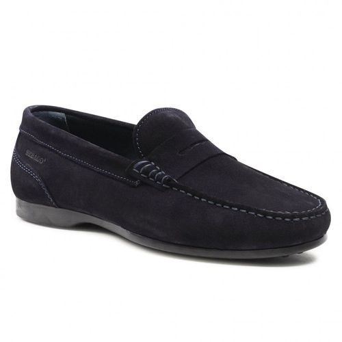 Mocassins Sebago Byron Suede 70016z0 Bleu Marine