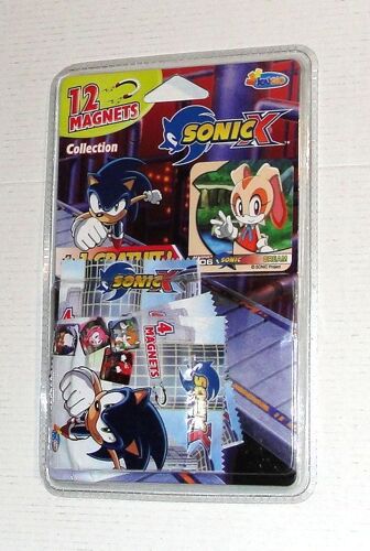 Magnet Sonic X Project Jouceo Lot 12 Magnets + 1 Aimant Cream N° 006