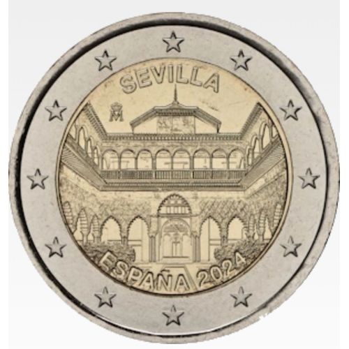 Espagne 2 Euro 2024 - 200 Ans De La Police Nationale Unc