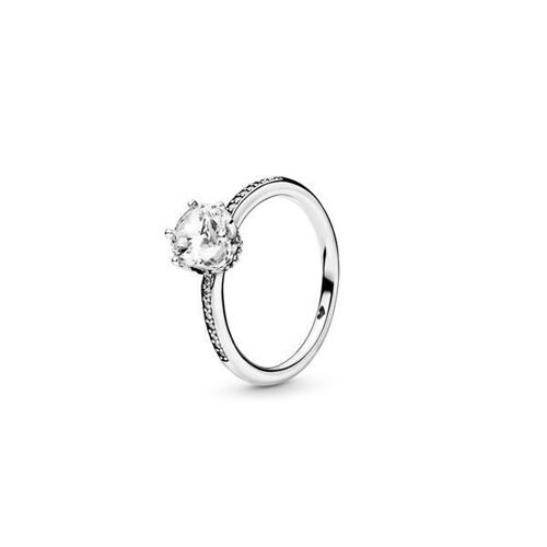 Pandora Bague Solitaire Couronne Scintillante Incolore