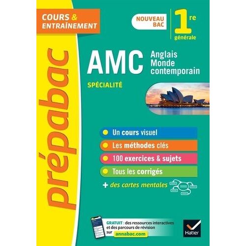 Amc Anglais Monde Contemporain 1re