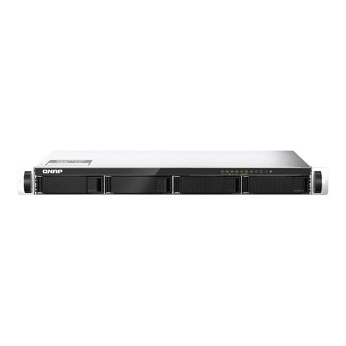 QNAP TS-435XeU - Serveur NAS - 4 Baies - rack-montable - SATA 6Gb/s - RAID 0, 1, 5, 6, 10, JBOD - RAM 4 Go - 2.5 Gigabit Ethernet / 10 Gigabit Ethernet - iSCSI support - 1U
