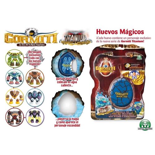 Gormiti Titanium Magic Eggs