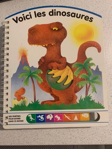 Livre « Voici Les Dinosaures »