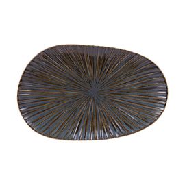 Plat Organique Liv Bleu 31x20 Cm